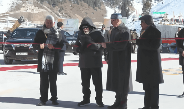 Prime Minister inaugurates the Sonamarg Tunnel