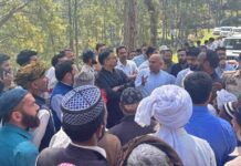 Minister Javed Rana in Balakote