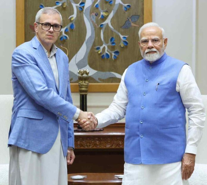 Omar Abdullah , Prime Minister Narendra Modi