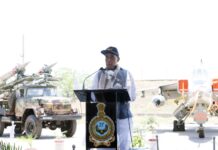 Raksha Mantri at Bhuj Air Force Station