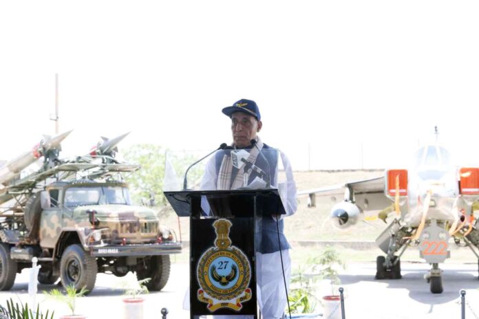 Raksha Mantri at Bhuj Air Force Station