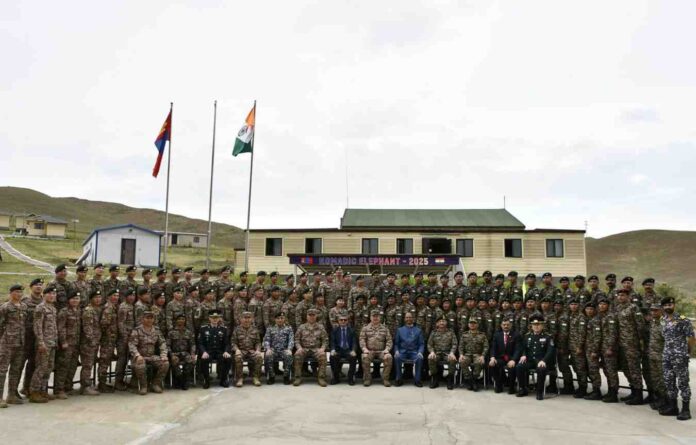 India-Mongolia Joint Military Exercise