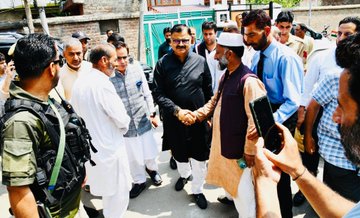 Legislator Tanvir Sadiq along with Javed Rana Legislator Tanvir Sadiq along with Javed Rana