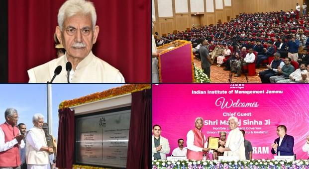 LG Sh. Manoj Sinha at IIM Jammu LG Sh. Manoj Sinha at IIM Jammu