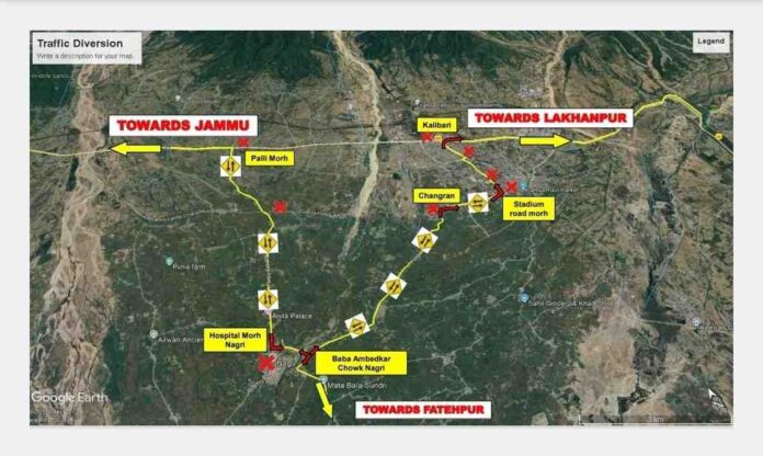 traffic diversion traffic diversion