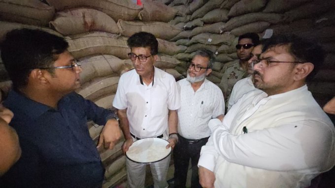 Minister Satish Sharma Minister Satish Sharma