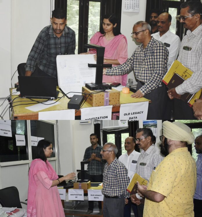 Reasi digitization of legacy land and property records