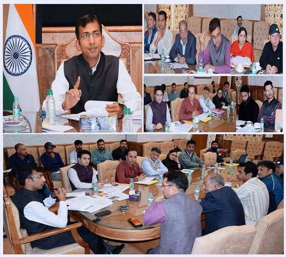 Divisional Commissioner Kashmir, Anshul Garg Divisional Commissioner Kashmir, Anshul Garg