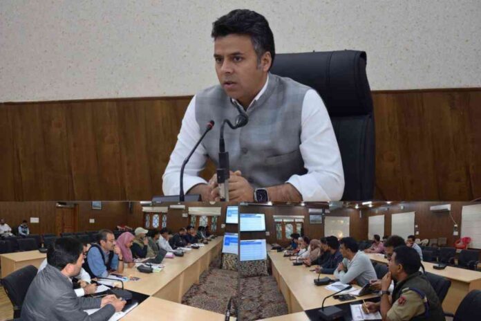District Election Officer, Dr. Bilal Bhat (IAS)