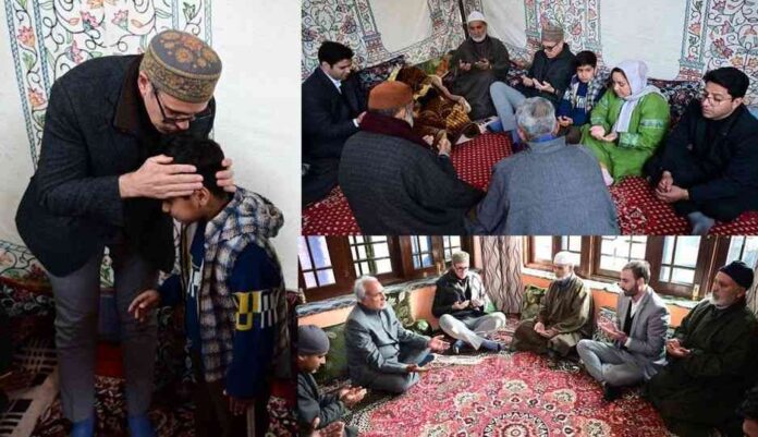 Omar Abdullah Meets Bereaved Families