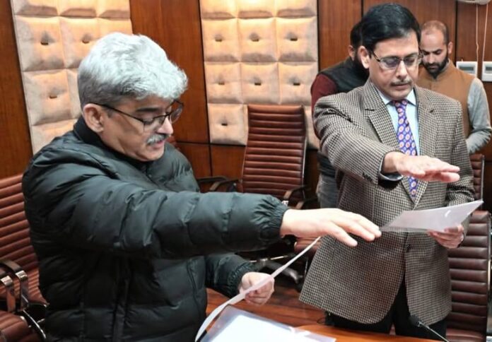 Chief Secretary Atal Dulloo Chief Secretary Atal Dulloo