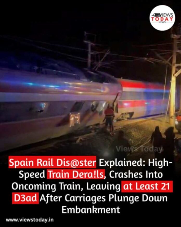 High-Speed Train Derails