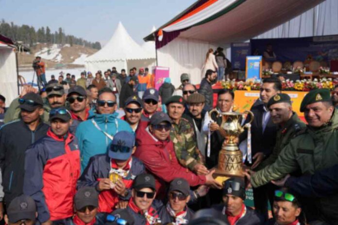 Minister Satish Sharma Khelo India Winter Games 2026
