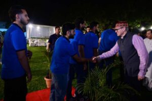 CM welcomes the players