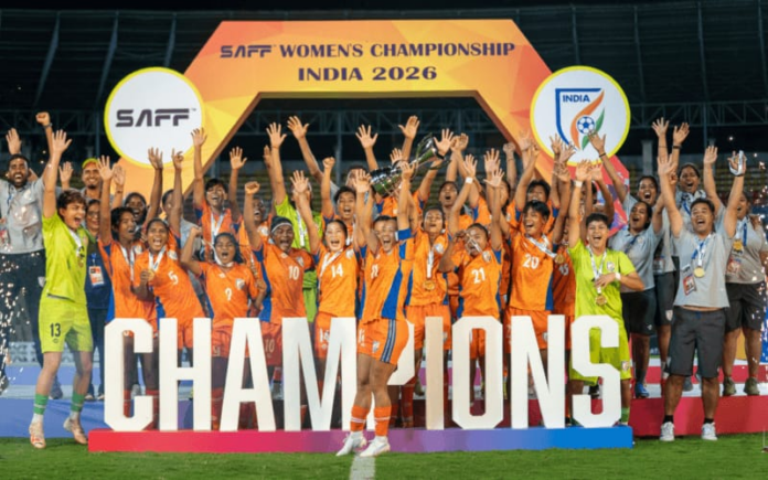 Indian Women’s Football Team SAFF 2026 Indian Women’s Football Team SAFF 2026
