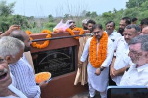 Satish Sharma Chhamb development projects