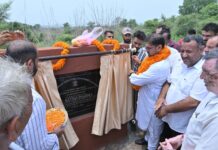 Minister Satish Sharma Launches Major Development Projects in Chhamb, Promises Rapid Growth for Kharah Balli Satish Sharma Inaugurating Chhamb development projects