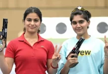 Defence Minister Rajnath Singh Congratulates Esha Singh and Manu Bhaker on ISSF World Cup Medal Triumph Rajnath Singh congratulates Esha Singh and Manu Bhaker