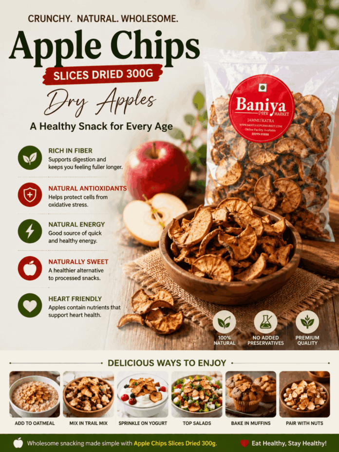 Apple Chips Slices Dried