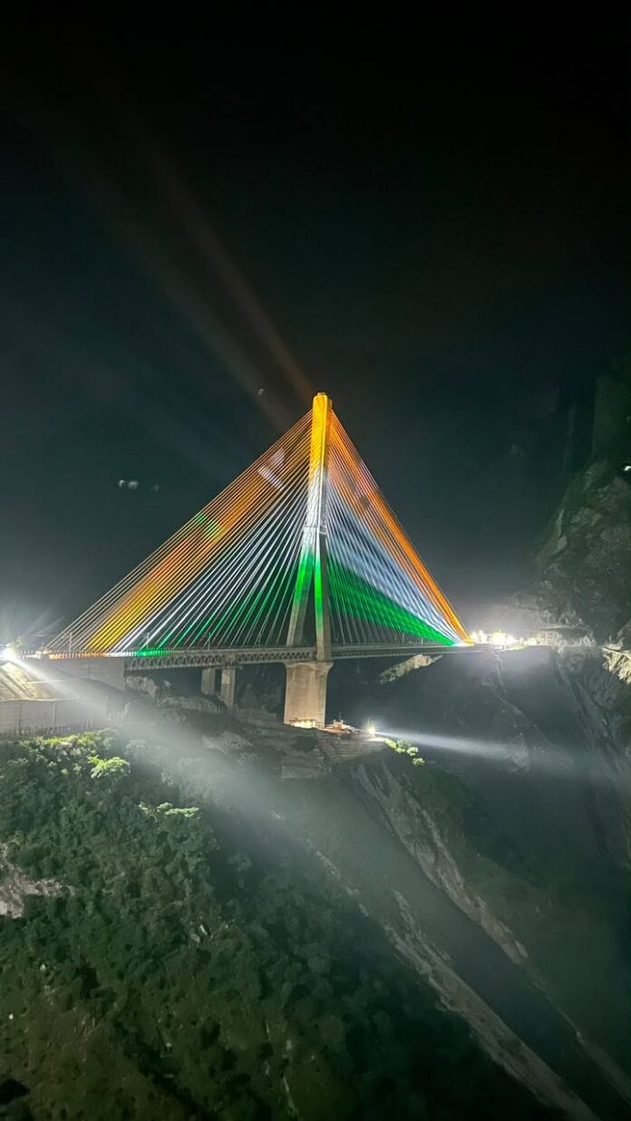 Chenab Rail Bridge Anji Khad Bridge Chenab Rail Bridge Anji Khad Bridge