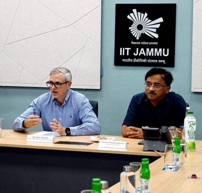 Chief Minister Omar Abdullah