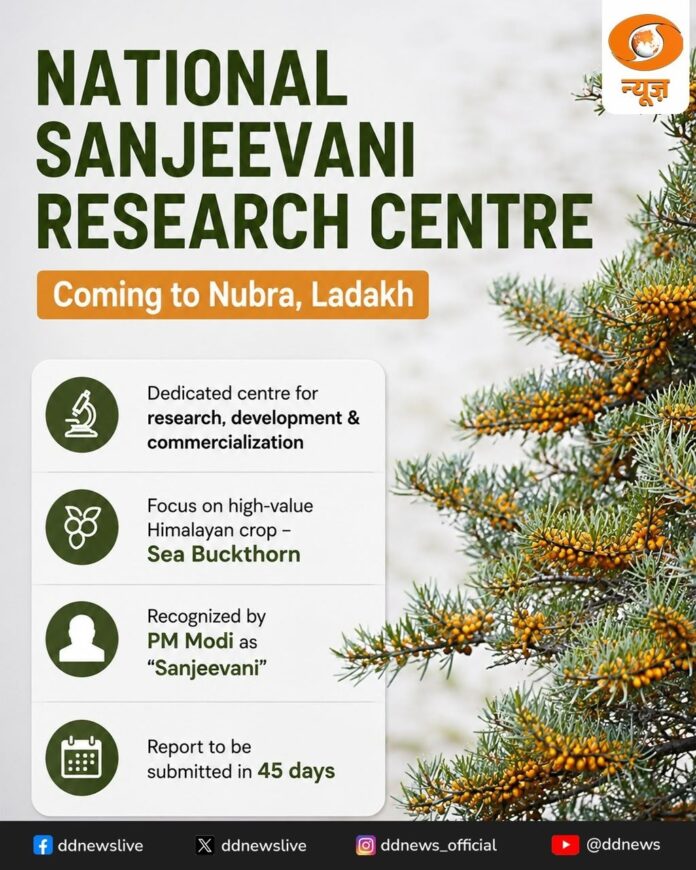 Ladakh Sea Buckthorn research centre Ladakh Sea Buckthorn research centre