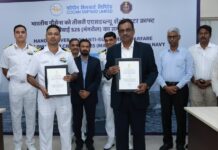 Indian Navy Receives ‘INS Mangrol’, Third Anti-Submarine Warfare Shallow Water Craft Built by CSL INS Mangrol
