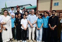 CM Omar Abdullah Inspects Gindun Sports Complex, Reviews Sports Infrastructure and Raj Bagh Flyover Proposal Omar Abdullah