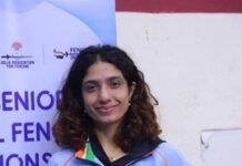 Shreya Gupta, Vishal Thapar Selected for Indian Squad for Asian Fencing Championships 2026 Shreya Gupta