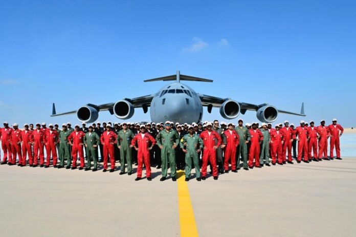 IAF Sarang Helicopter Team Egypt