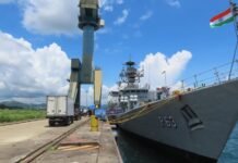 Indian Navy Ships Sahyadri and Kulish Reach Philippines for ADMM-Plus Maritime Exercise Indian Navy ships Sahyadri and Kulish
