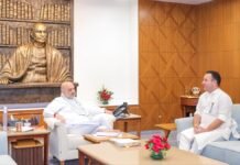 Sunil Sharma Meets Amit Shah in Delhi, Raises J&K Security, Development and SPO Salary Issues Sunil Sharma meets Amit Shah