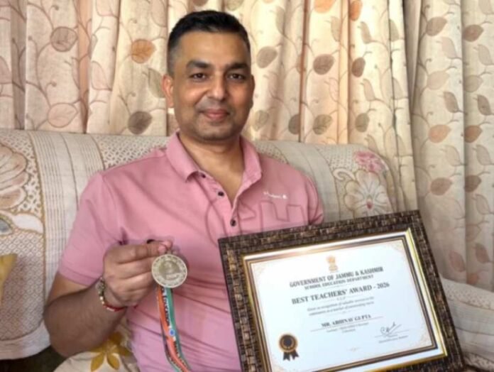 Abhinav Gupta J&K State Award 2026