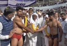 11th International Dangal 2026 Held at Baba Bhalloo Dev Sthan in Mathwar 11th International Dangal 2026