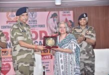 CISF Blood Donation Camp at Behror Collects 885 Units, DG Praveer Ranjan Leads by Example CISF blood donation camp at Behror