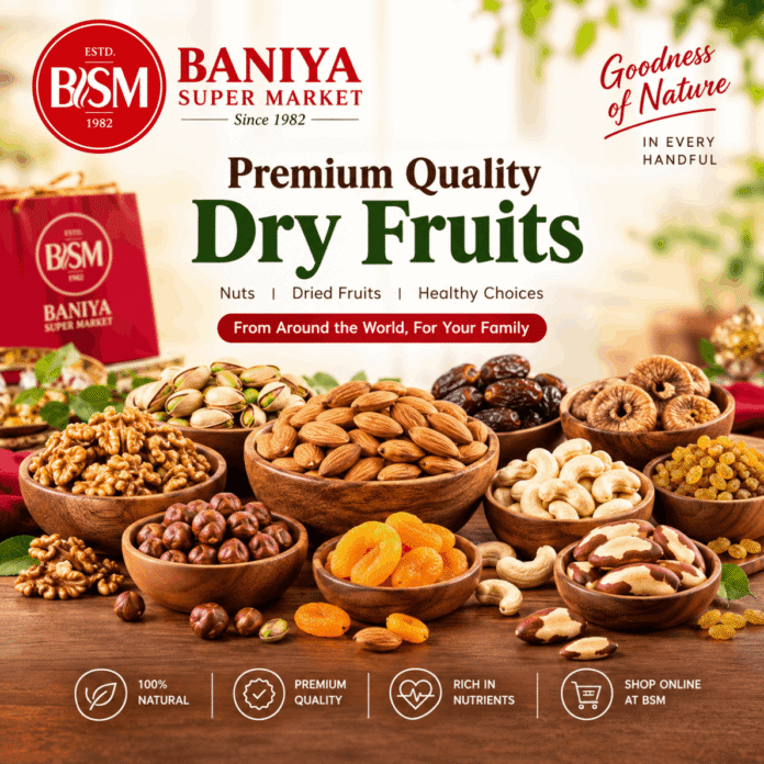 Premium quality dry fruits