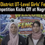 Inter-District UT-Level Girls’ Fencing Competition Begins at Nagrota Girls fencing competition at Nagrota