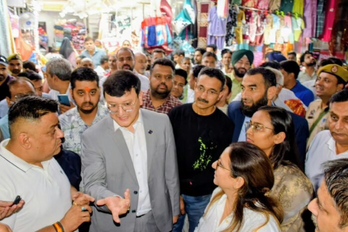 Jammu old city festive arrangements