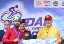 ‘Pedal Through Paradise’ Cycling Event Celebrates Youth Spirit and Sportsmanship in Srinagar Pedal Through Paradise cycling event